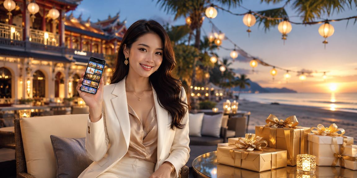Người dùng tại Huế xem kèo bóng đá trực tuyến trên điện thoại di động bên bờ biển